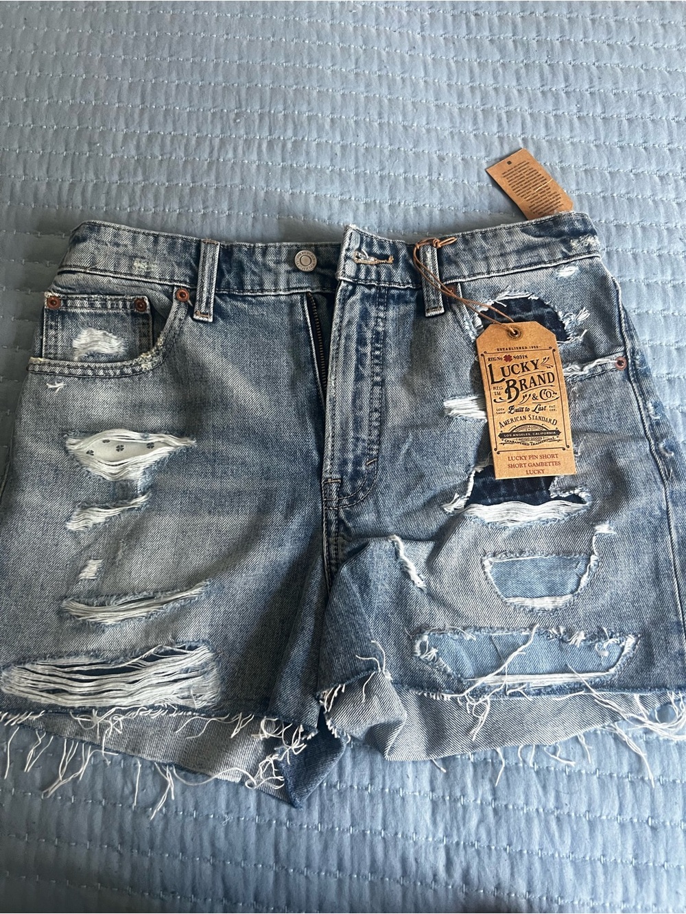 Lucky Brand Distressed Shorts